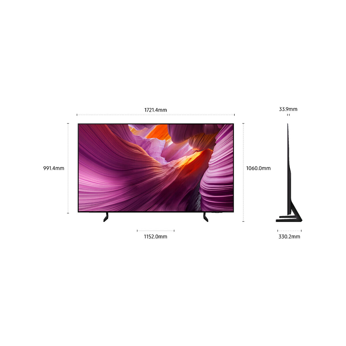 Afbeeldingen van Smart TV Samsung TQ77S85F 77" 4K Ultra HD HDR OLED