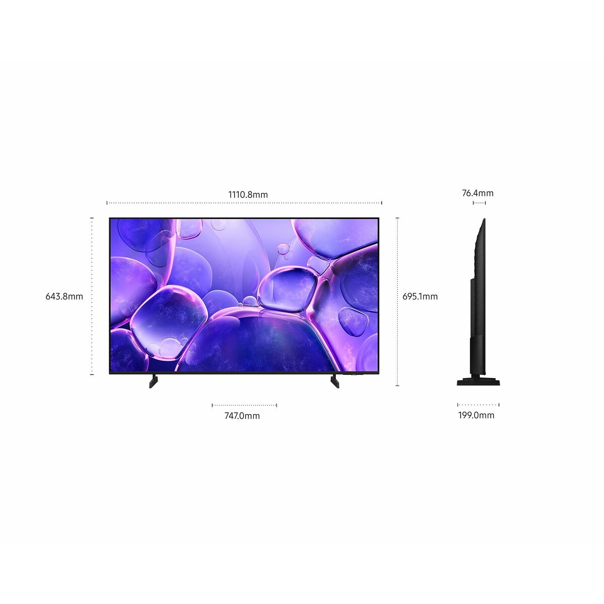 Afbeeldingen van Smart TV Samsung UE55U8072FUXXH 55" 4K Ultra HD