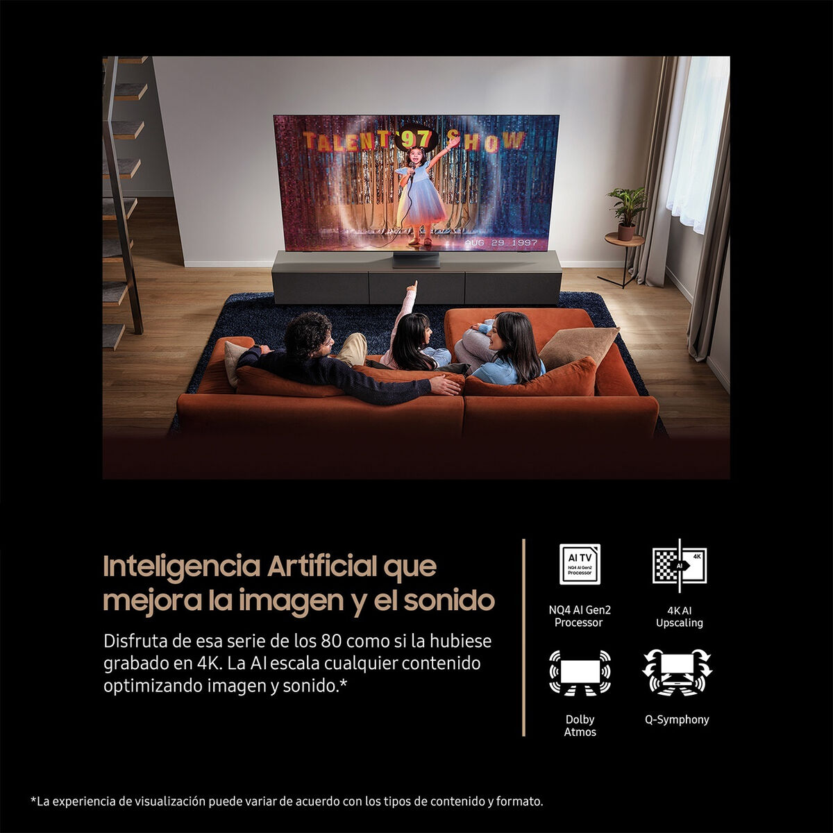 Afbeeldingen van Smart TV Samsung TQ85QN74FATXXC 85" 4K Ultra HD LED HDR Neo QLED