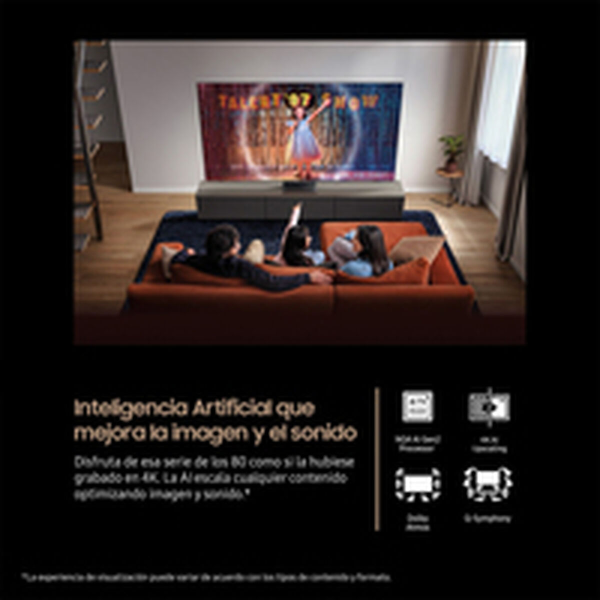 Afbeeldingen van Smart TV Samsung TQ85QN74FATXXC 85" 4K Ultra HD LED HDR Neo QLED
