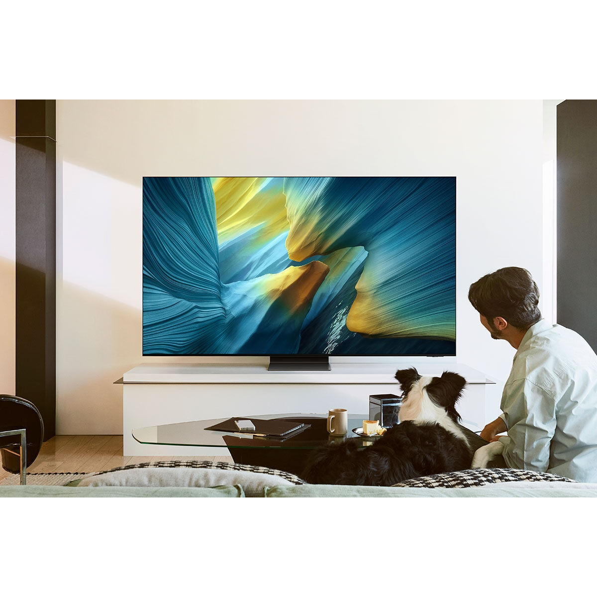 Kép Smart TV Samsung TQ83S95FAEXX 83 83" 4K Ultra HD HDR OLED QLED