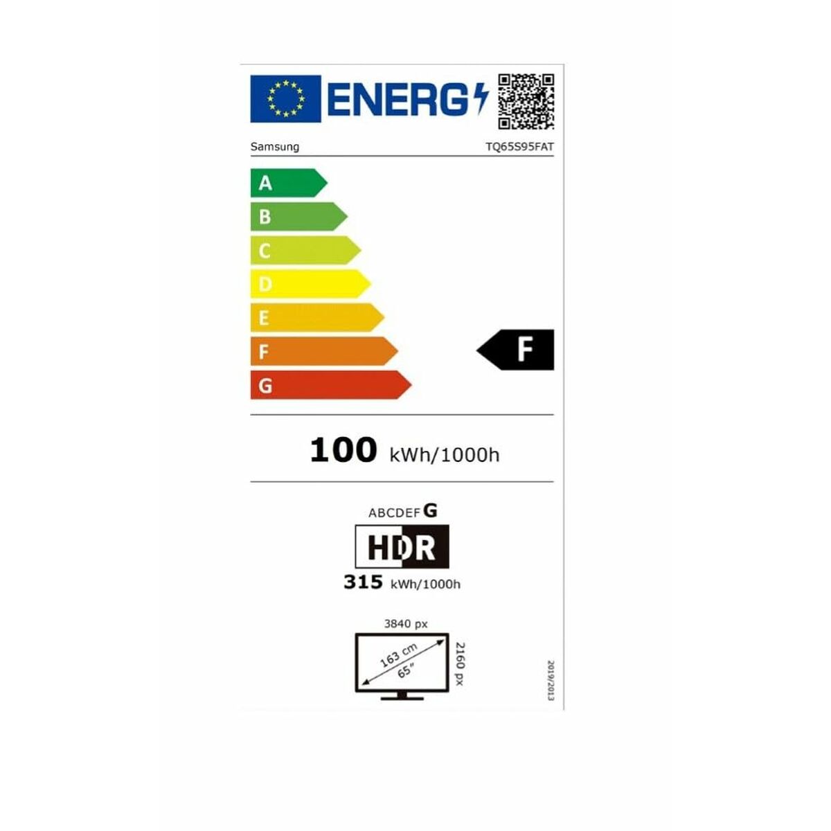Kép Smart TV Samsung TQ65S95FATXX 65 65" 4K Ultra HD HDR OLED