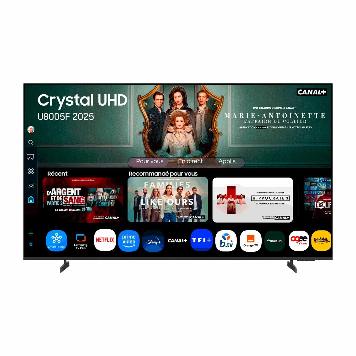 Afbeeldingen van Smart TV Samsung TU43U8005FUX 43 43" 4K Ultra HD LED HDR QLED