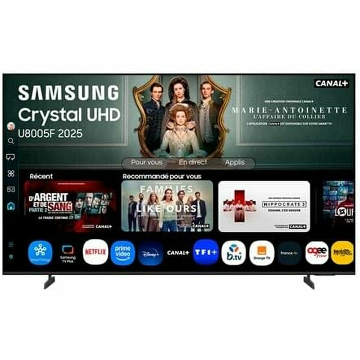 Afbeeldingen van Smart TV Samsung TU55U8005FUXXC 55" 4K Ultra HD LED HDR QLED