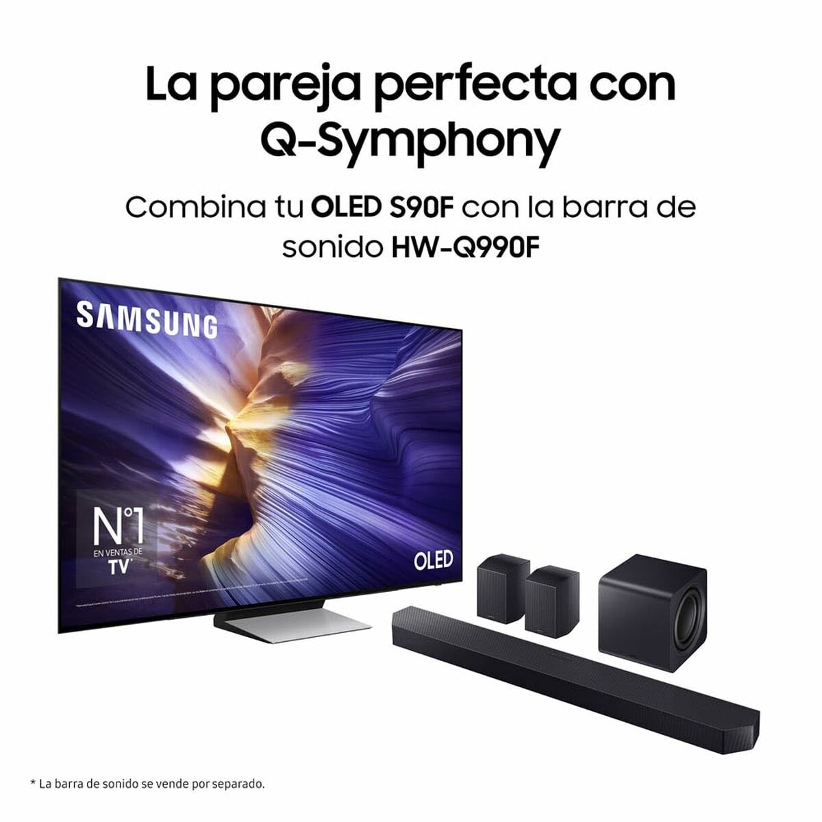 Smart TV Samsung 77 TQ77S90F 77" 4K Ultra HD HDR OLED