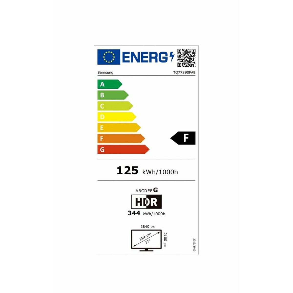 Afbeeldingen van Smart TV Samsung 77 TQ77S90F 77" 4K Ultra HD HDR OLED