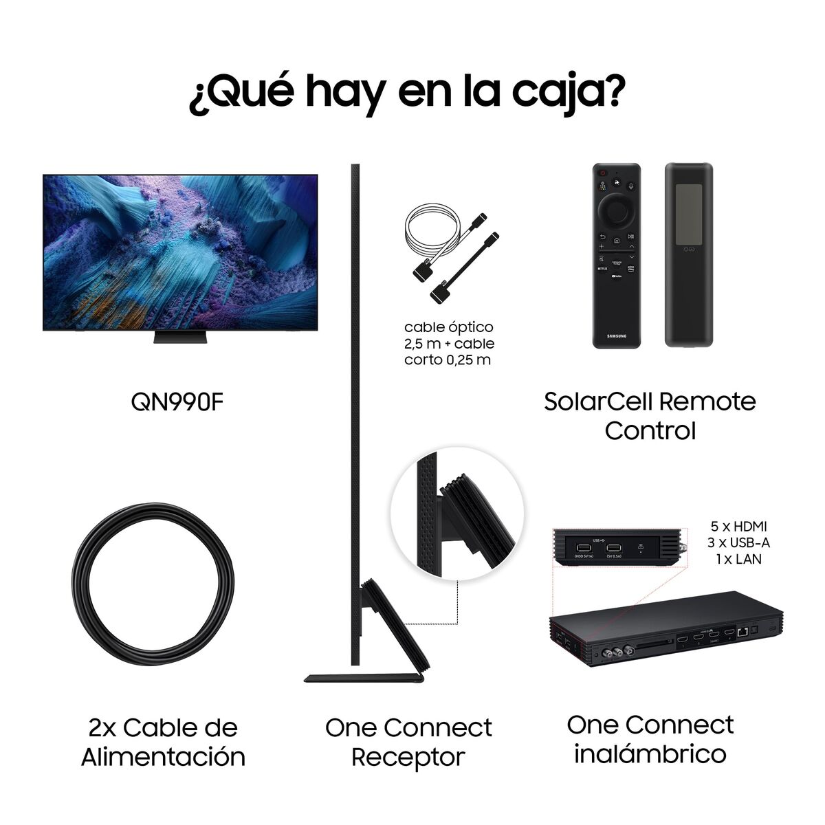 Picture of Smart TV Samsung TQ98QN990FTXXC 98" 8K Ultra HD HDR Neo QLED