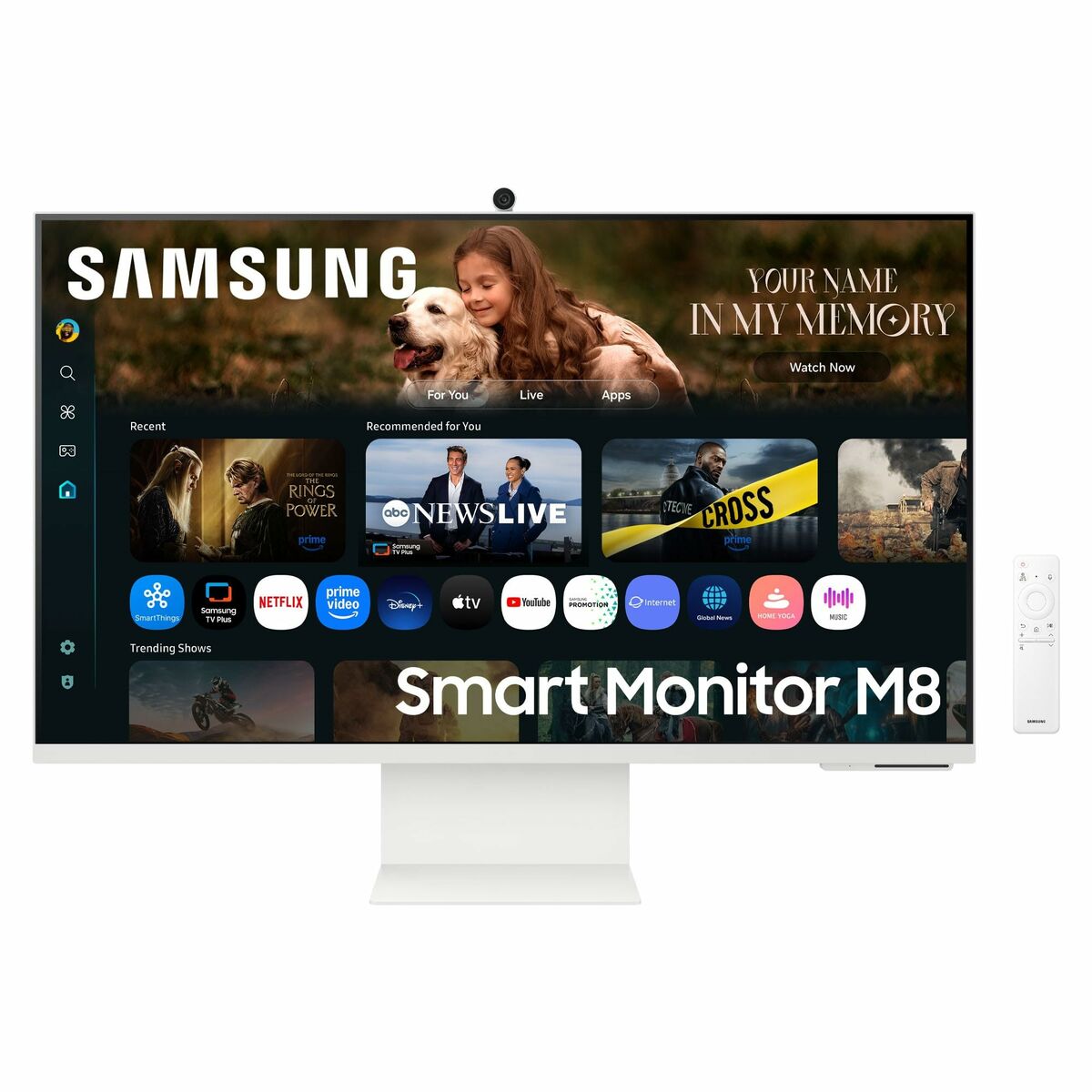 Image de Gaming Monitor Samsung M8 M80F S32FM801UU 4K Ultra HD 32"