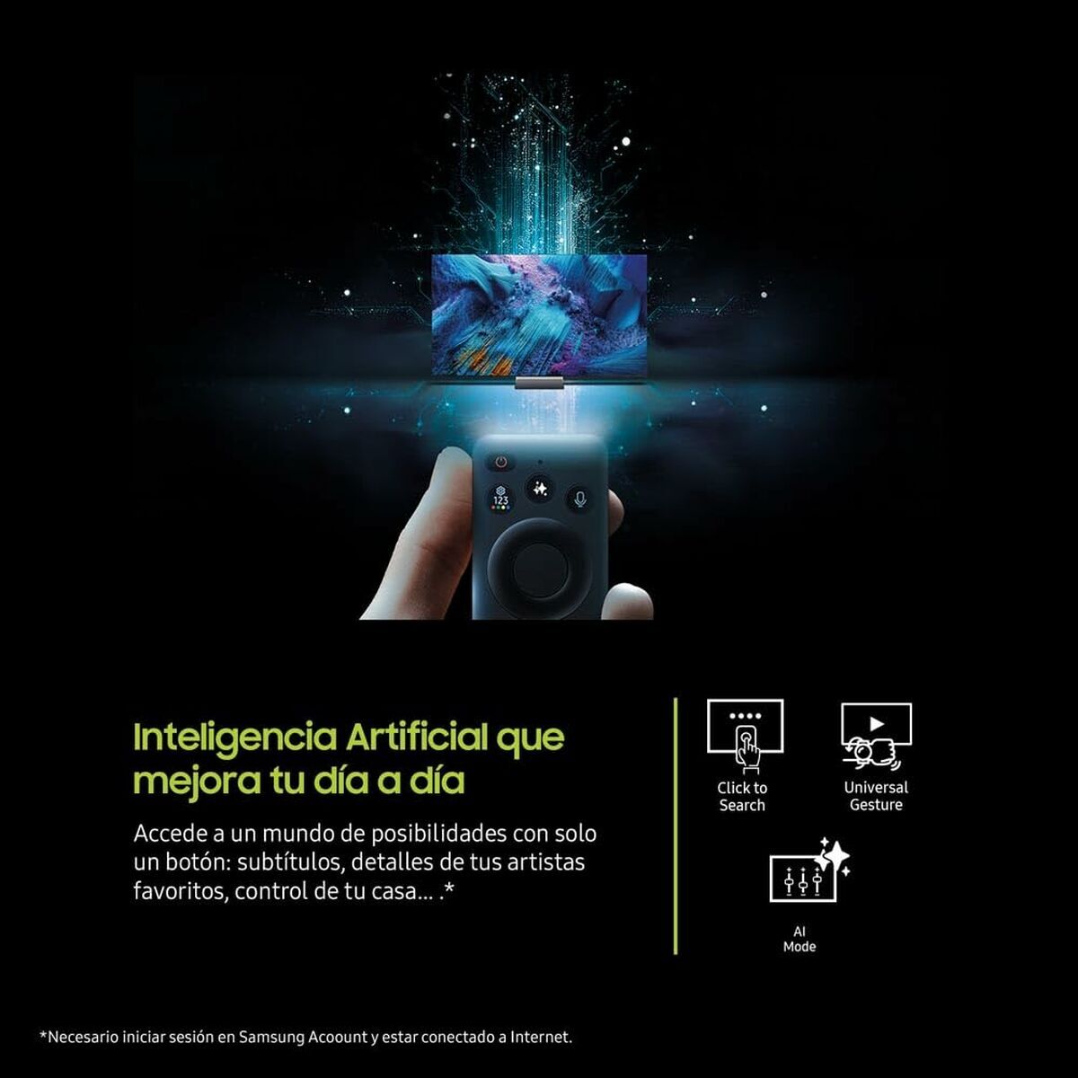 Picture of Smart TV Samsung TQ75Q7F 75" 4K Ultra HD HDR QLED