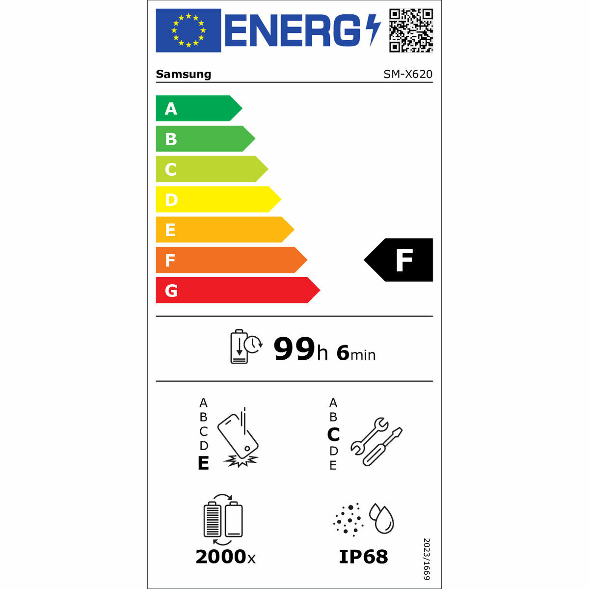 Bild von Tablet Samsung SM-X620B 13,1" Octa Core 8 GB RAM 128 GB Grau