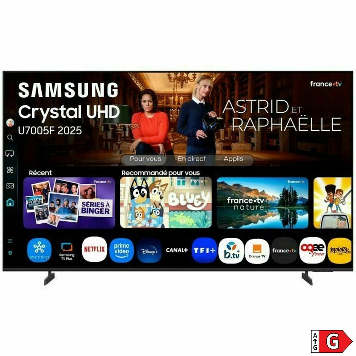 Afbeeldingen van Smart TV Samsung TU43U7005FKX 43 43" 4K Ultra HD LED HDR