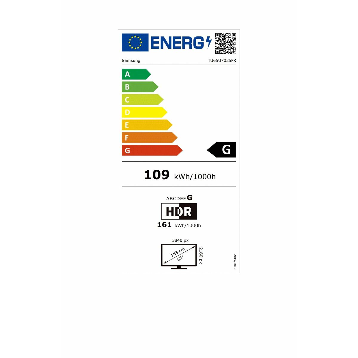 Image de Smart TV Samsung TU65U7025FKX 65 65" 4K Ultra HD LED HDR