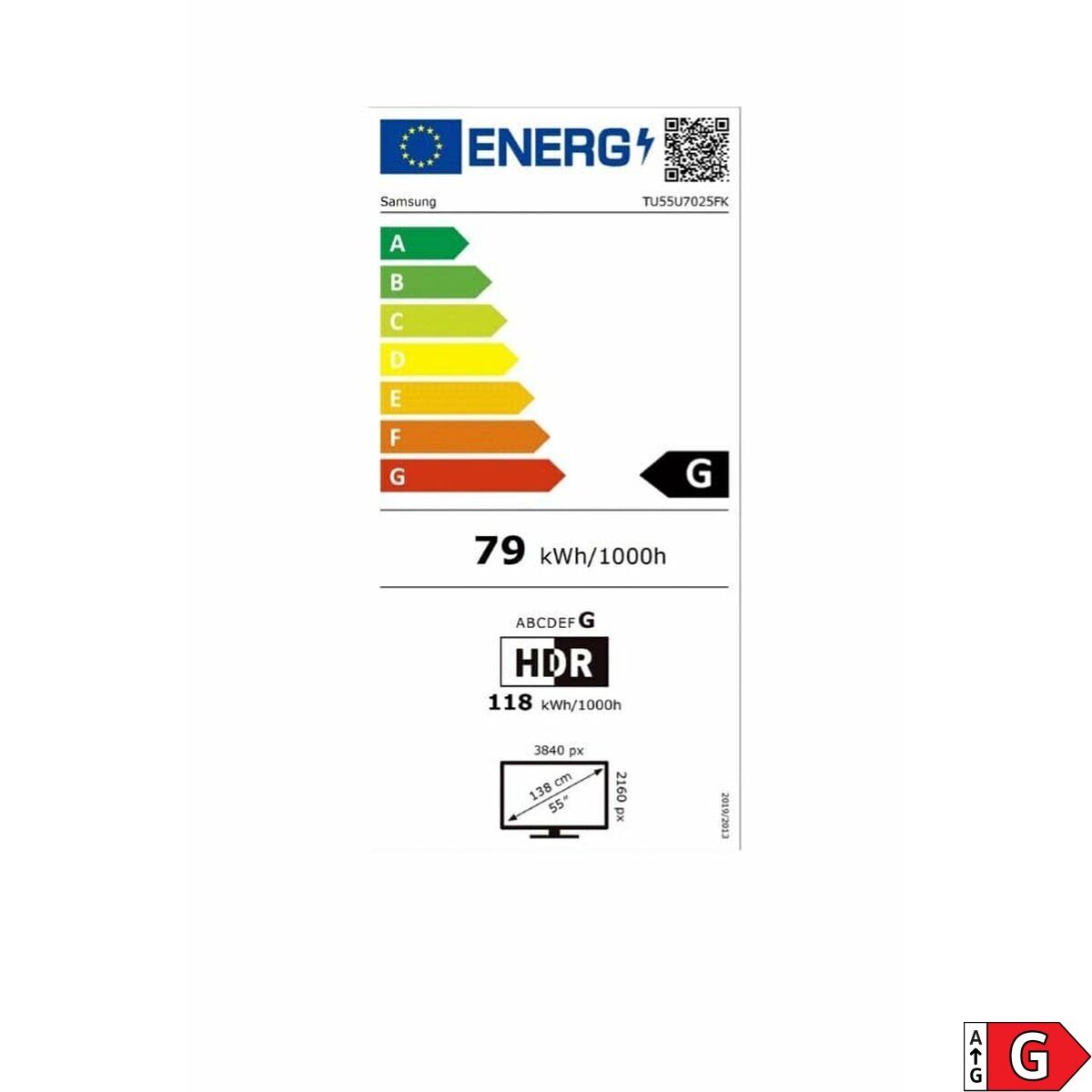 Picture of Smart TV Samsung TU55U7025FKXXC 55" 4K Ultra HD LED HDR