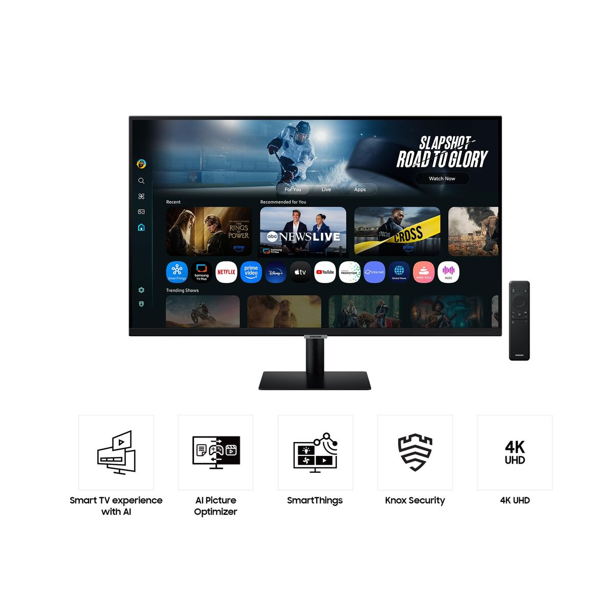 Image de Gaming Monitor Samsung LS32FM700UUXEN 4K Ultra HD 32"