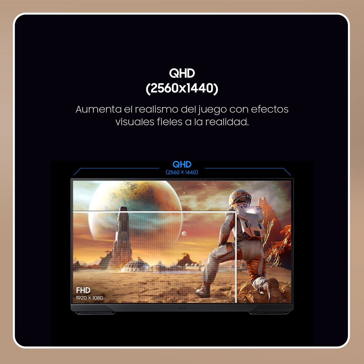 Image de Gaming Monitor Samsung LS27FG510EUXEN Quad HD 27"