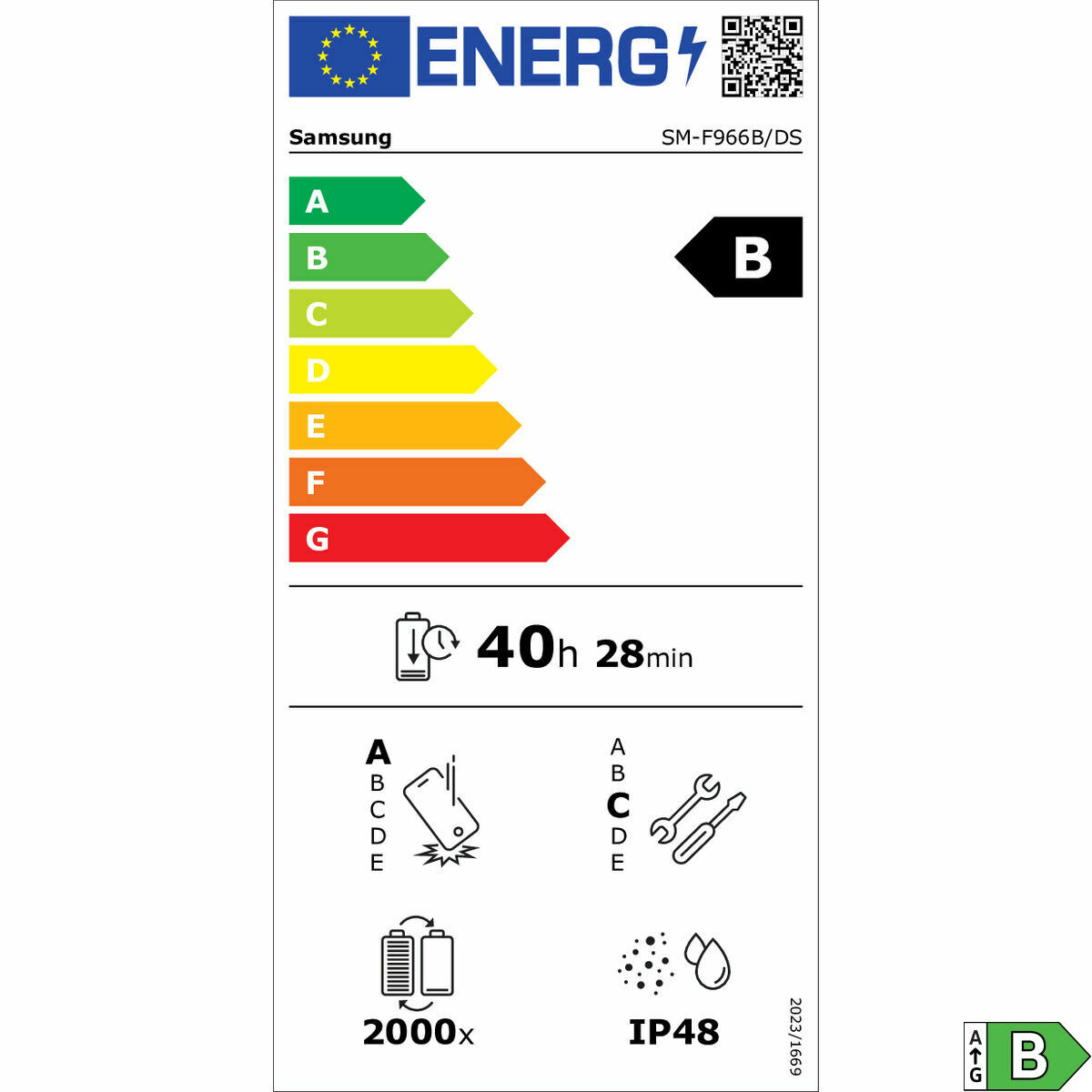 Image secondaire de Smartphone Samsung SM-F966BZSCEUE 6,5