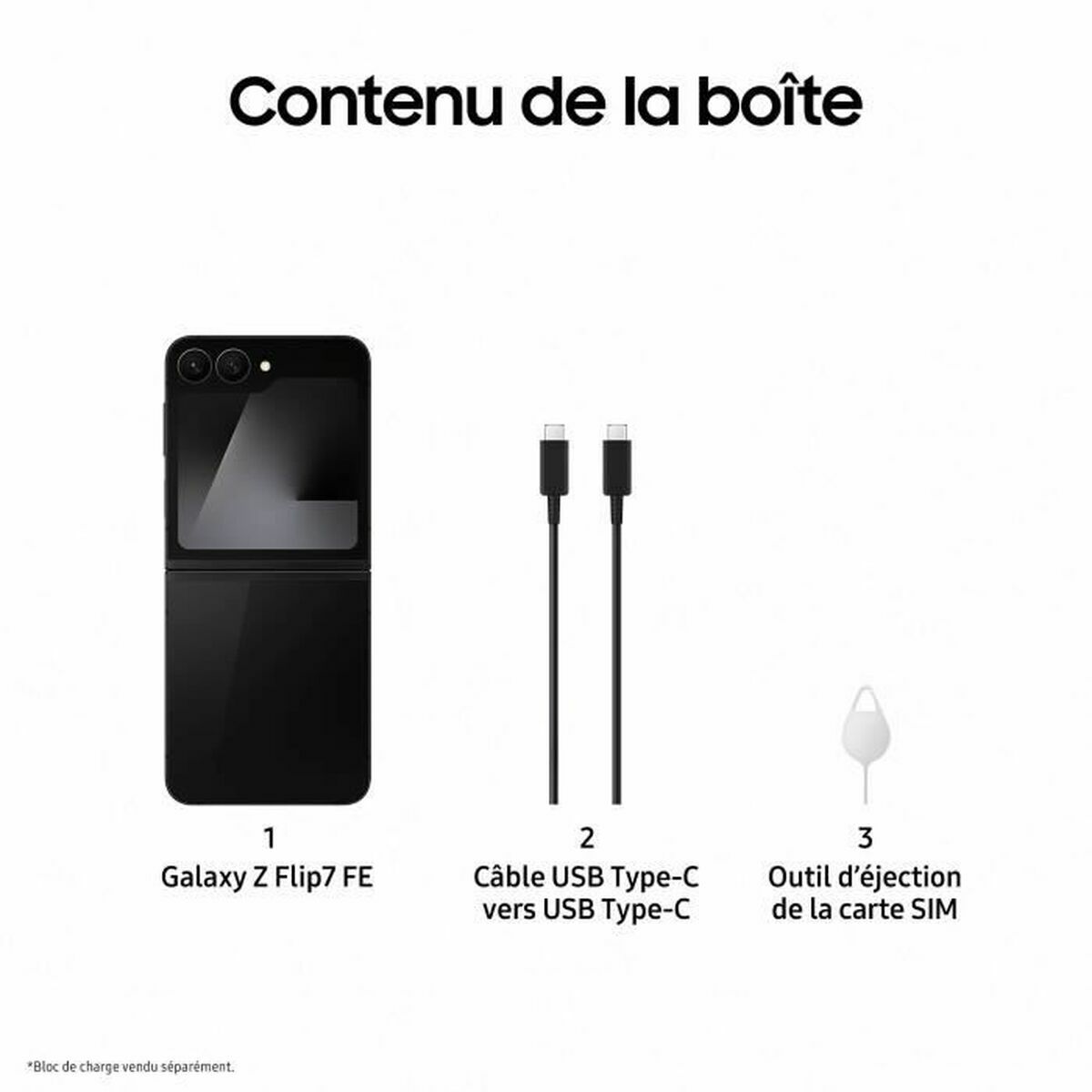 Smartphone Samsung SM-F761BZKHEUB 6,7" 8 GB RAM 256 GB Black