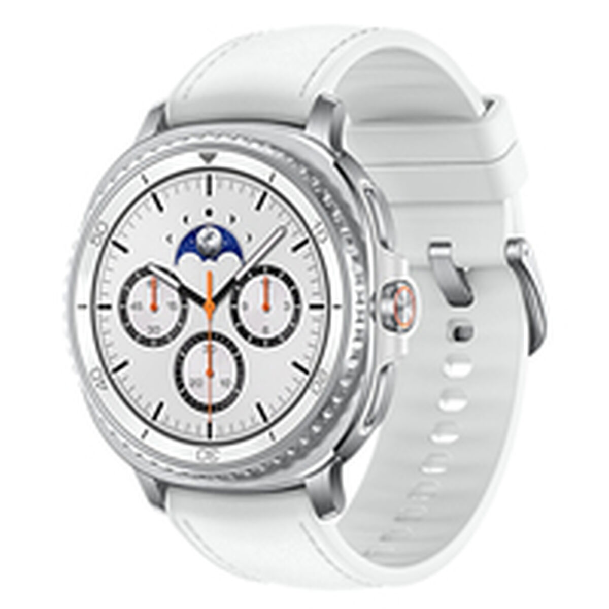 Afbeeldingen van Smartwatch Samsung Galaxy Watch 8 Classic White Silver 1,3" 46 mm Ø 46 mm