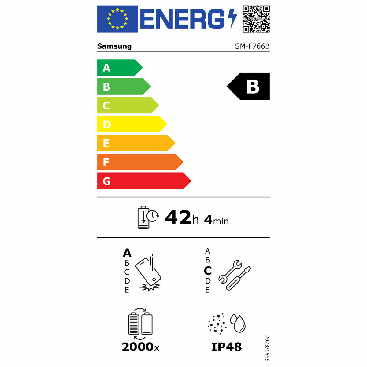 Image secondaire de Smartphone Samsung SM-F766B 6,9
