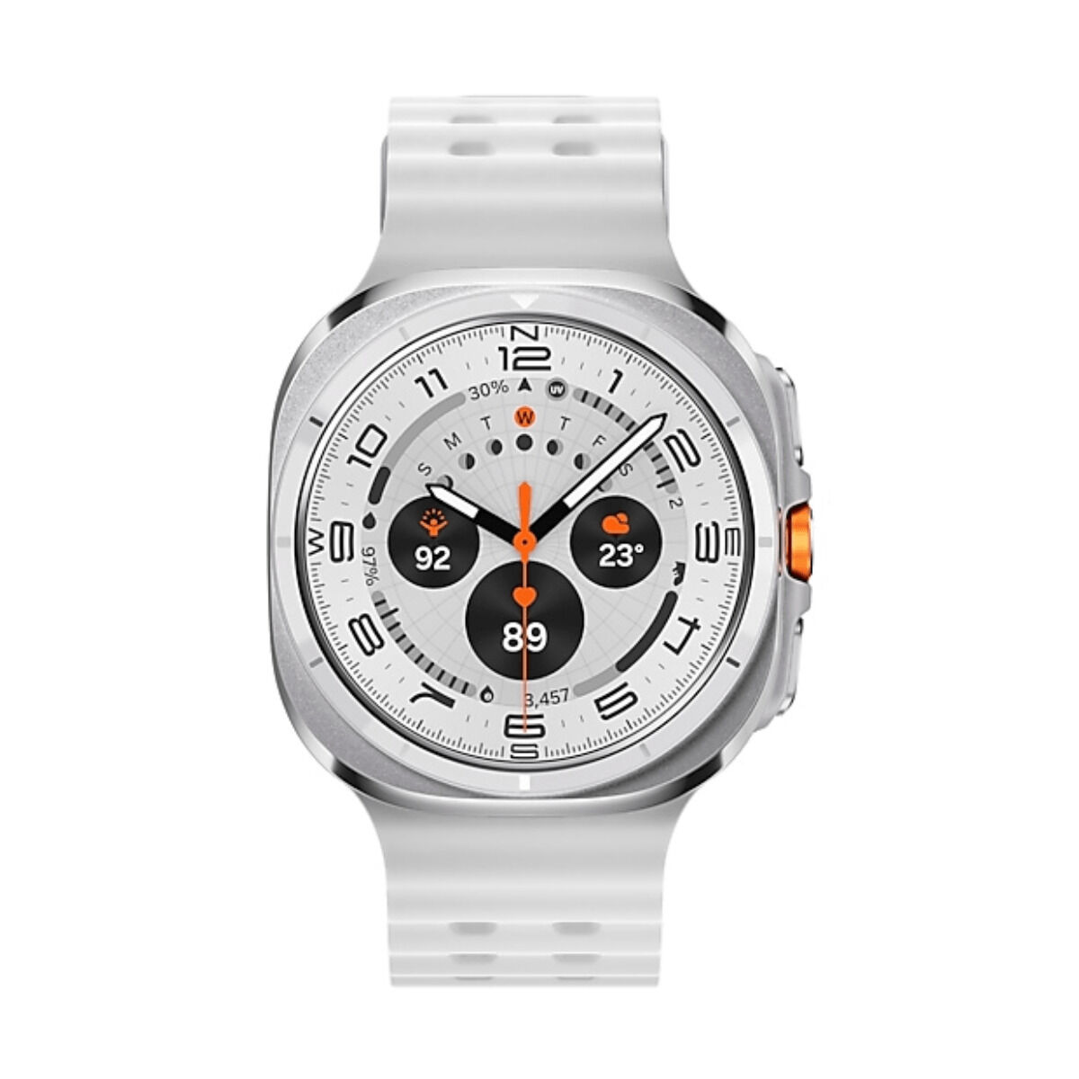 Bild von Smartwatch Samsung SM-L705FAW2EUB White 1,5" 47 mm 46 mm Ø 47 mm
