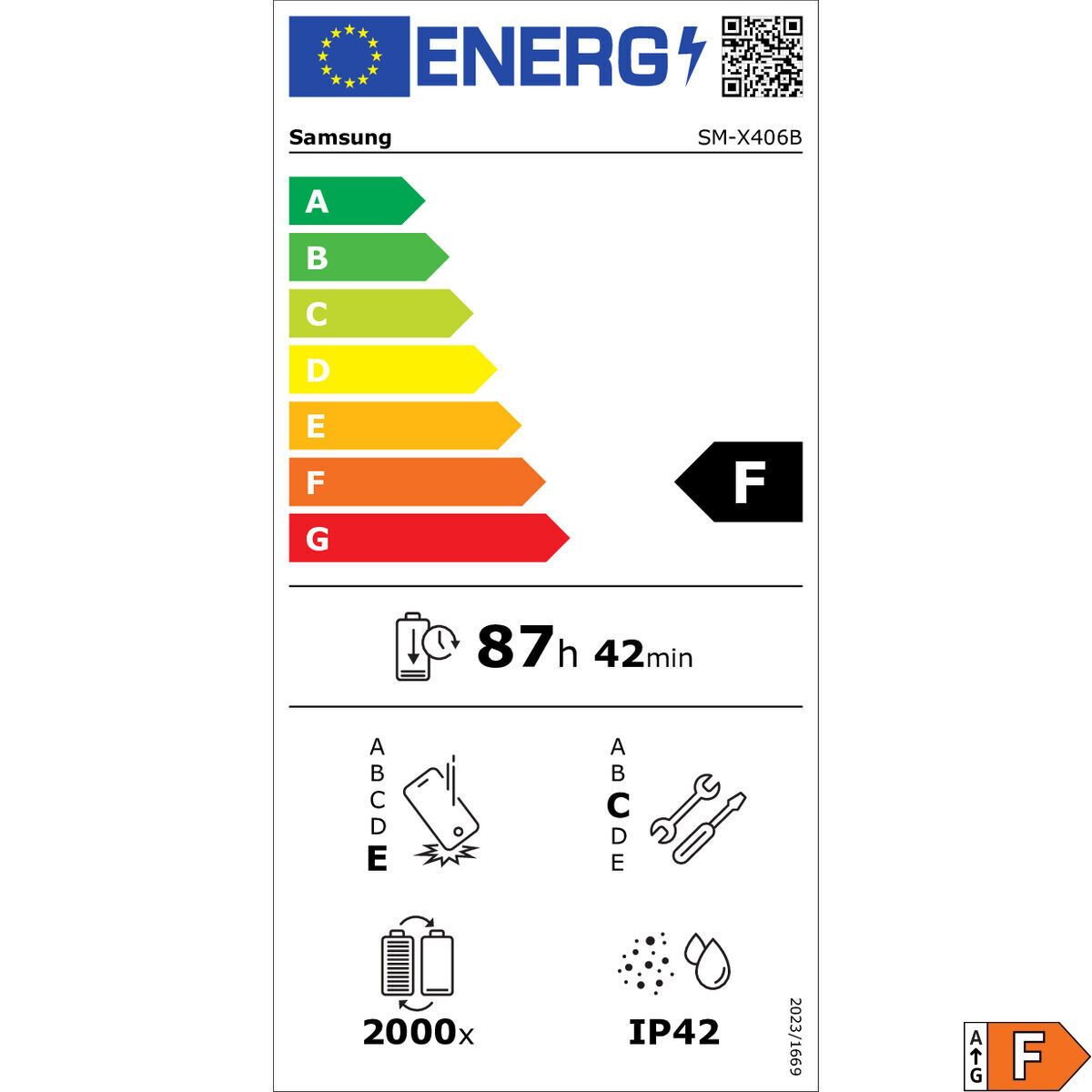 Image de Tablet Samsung SM-X406BZAREUE Octa Core 6 GB RAM 128 GB Grey 10,9"