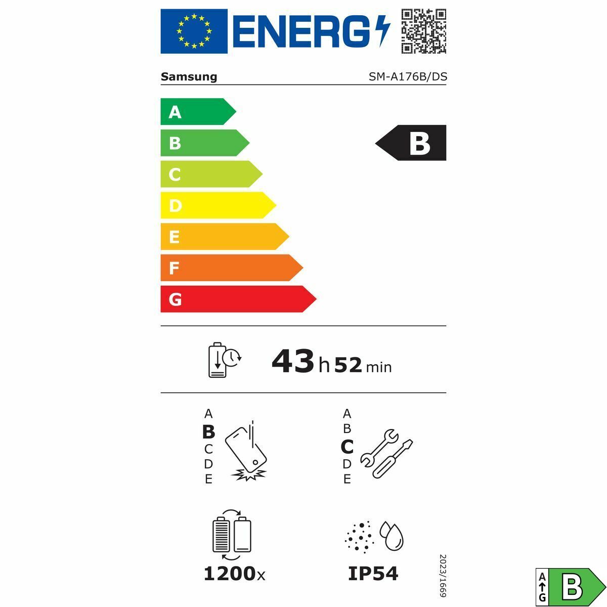 Imagen de Smartphone Samsung Galaxy A17 5G 6,7" 8 GB RAM 256 GB Grey