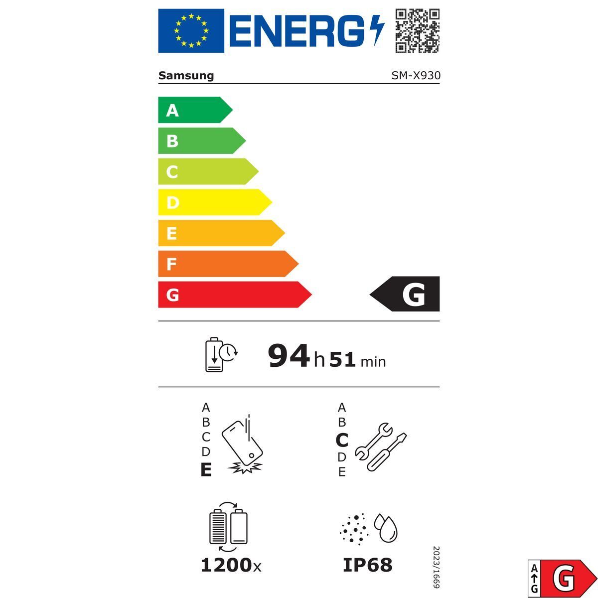Bild von Tablet Samsung SM-X930NZAREUB 14,6" Octa Core 12 GB RAM 256 GB Grey