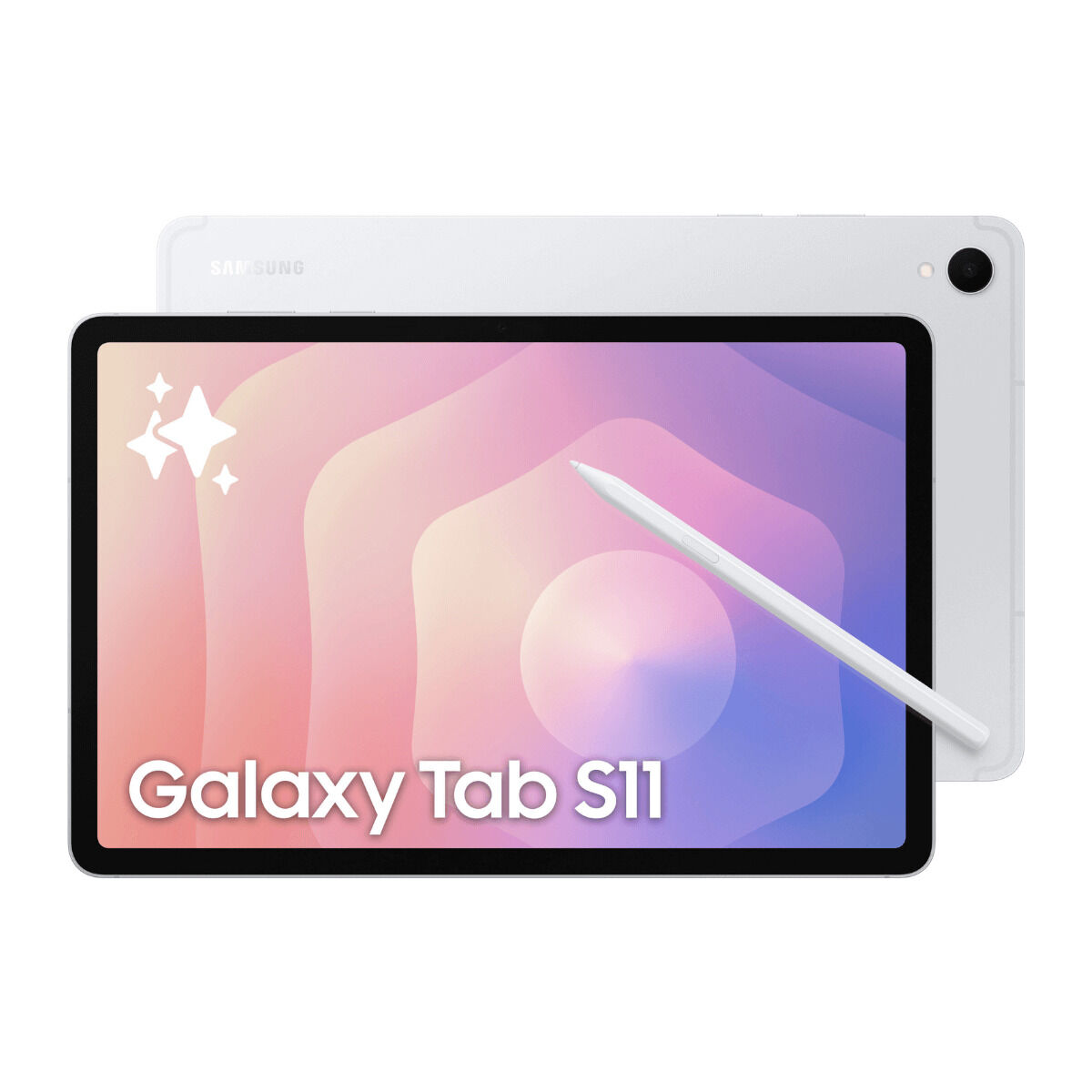 Tablet Samsung Galaxy Tab S11 X730 11" Octa Core Mediatek Dimensity 9400+ 12 GB RAM 256 GB Zilverkleurig