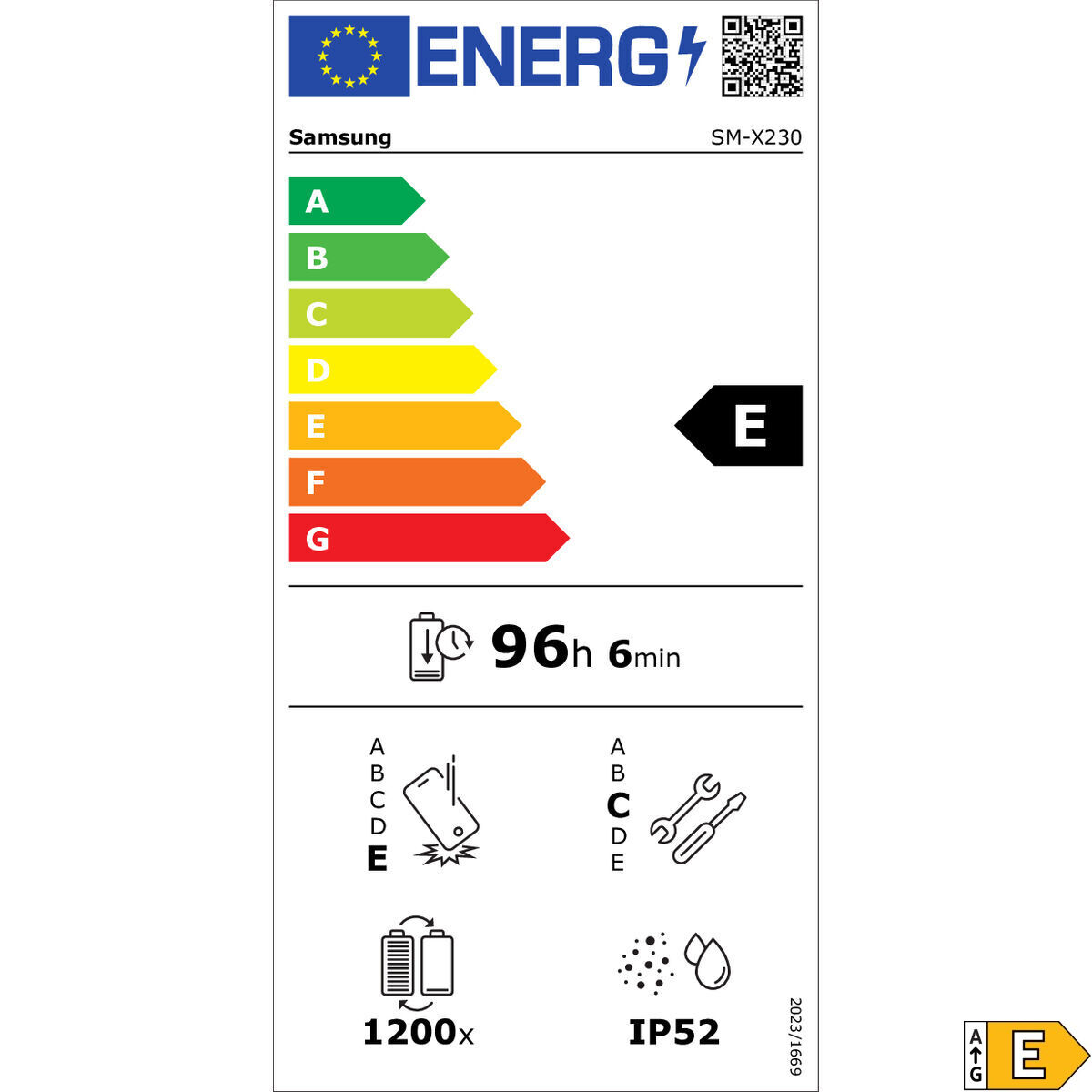 Bild von Tablet Samsung SM-X230N 11" Octa Core 6 GB RAM 128 GB Silver
