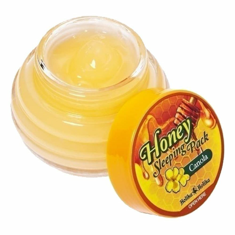 Nat Fugtighedsmaske Holika Holika Honey Sleeping Pack Canola (90 ml)