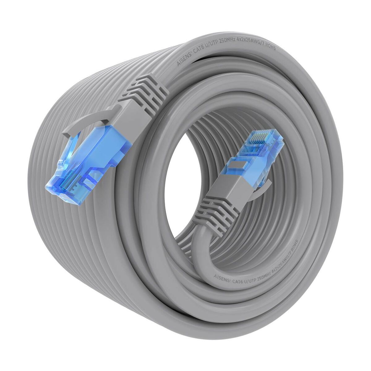 Bild von UTP Category 6 Rigid Network Cable Aisens A135-0783 Grey 15 m