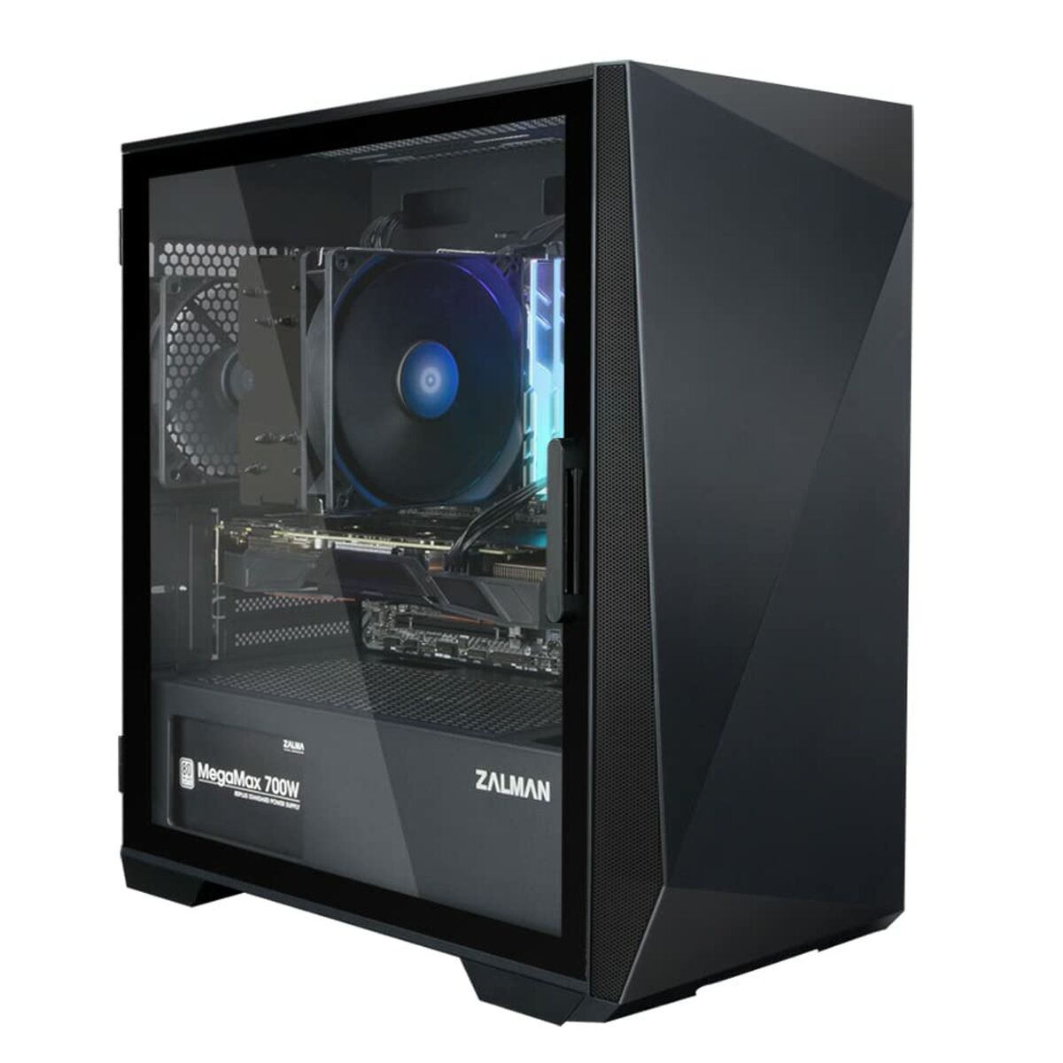 Afbeeldingen van ATX Semi-tower Box Zalman Z1 ICEBERG BLACK Black
