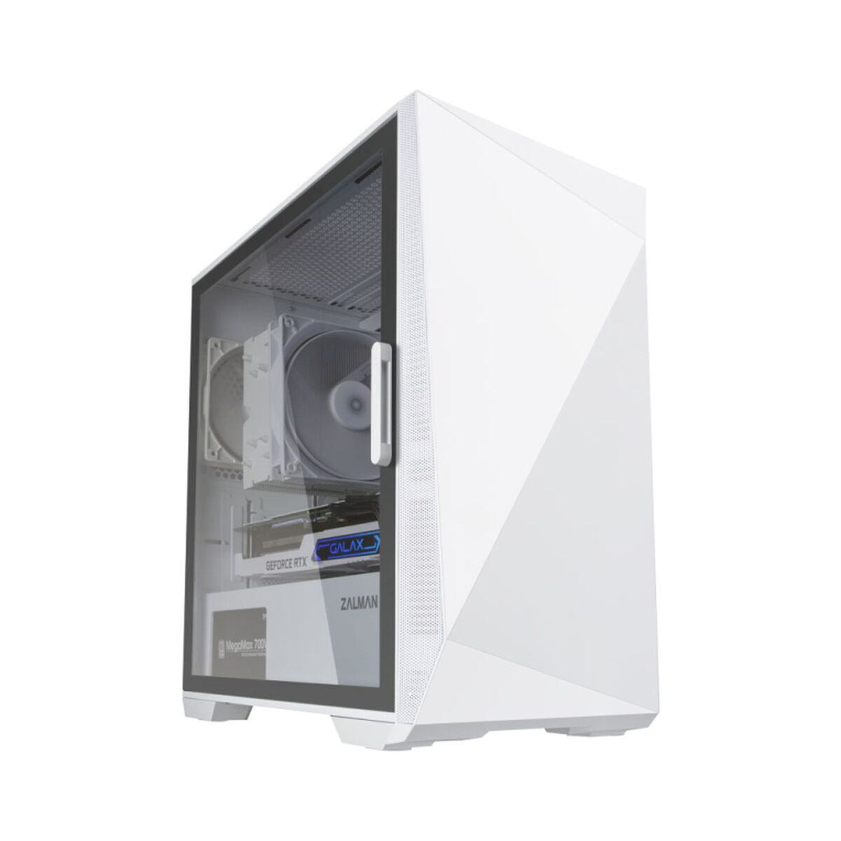 Afbeeldingen van ATX Semi-tower Box Zalman Z1 Iceberg White White