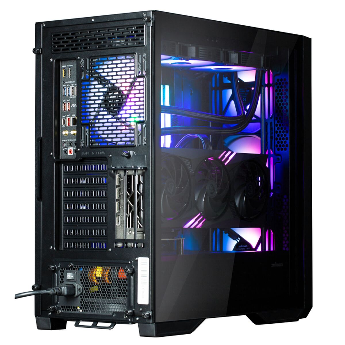 Afbeeldingen van ATX Semi-tower Box Zalman 8809213763182 Black