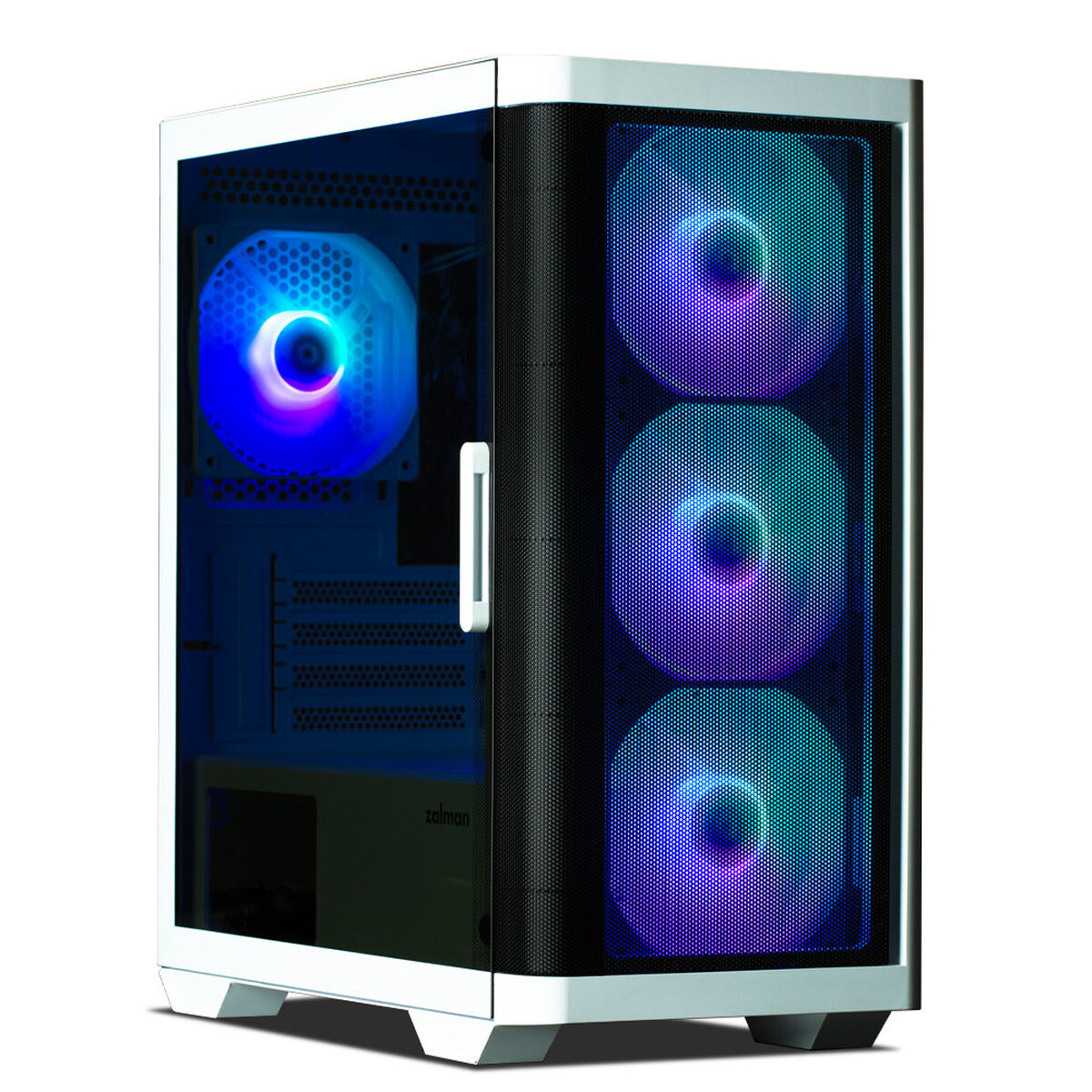 Afbeeldingen van ATX Semi-tower Box Zalman M4 WHITE White Black