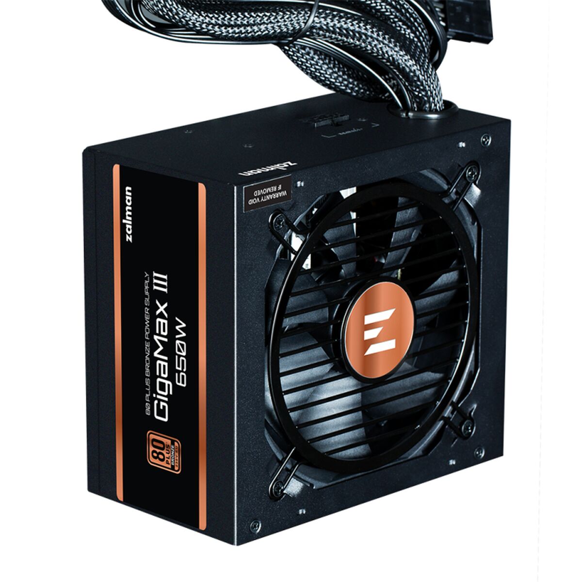Afbeeldingen van Power supply Zalman GigaMax III ATX 650 W 110 W 80 Plus Bronze