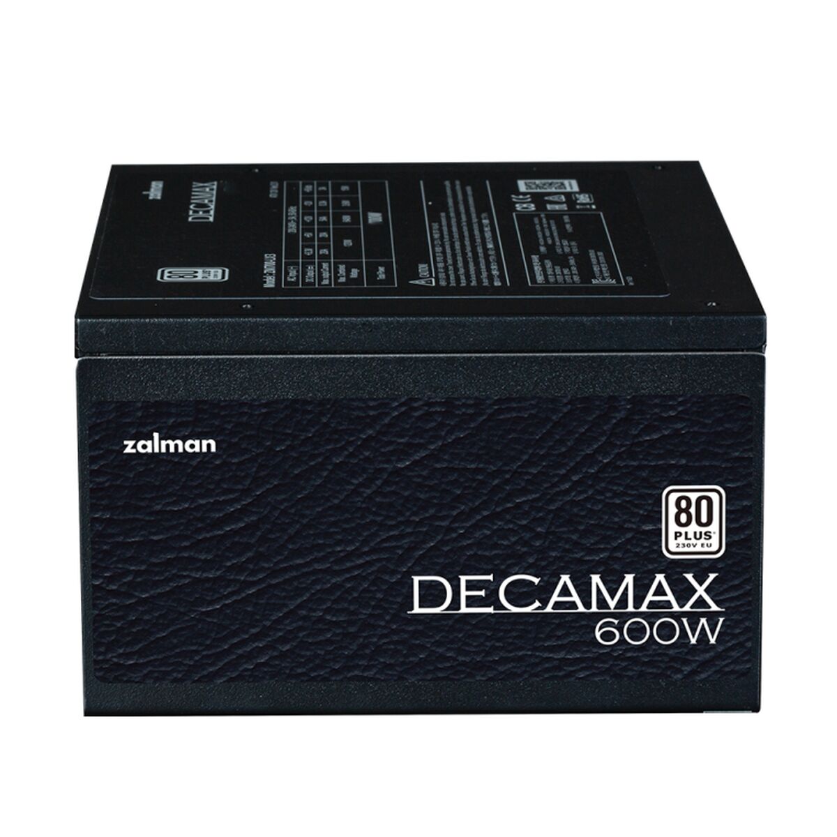 Afbeeldingen van Power supply Zalman DecaMax 600W 600 W 80 PLUS