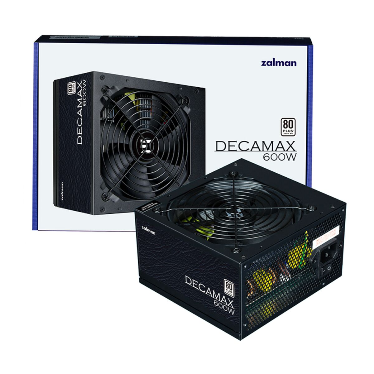 Afbeeldingen van Power supply Zalman DecaMax 600W 600 W 80 PLUS