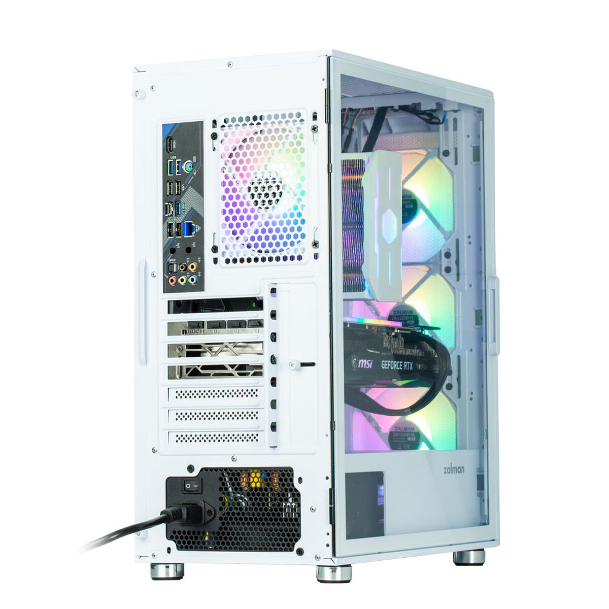 Afbeeldingen van ATX Semi-tower Box Zalman I3 NEO WHITE White