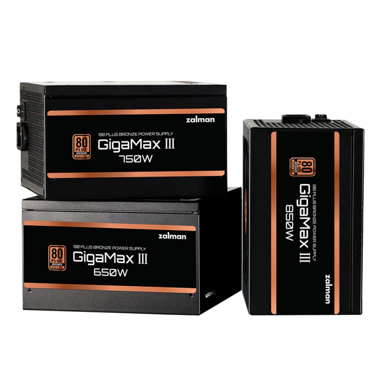 Afbeeldingen van Power supply Zalman GigaMax III ATX 750 W 80 Plus Bronze