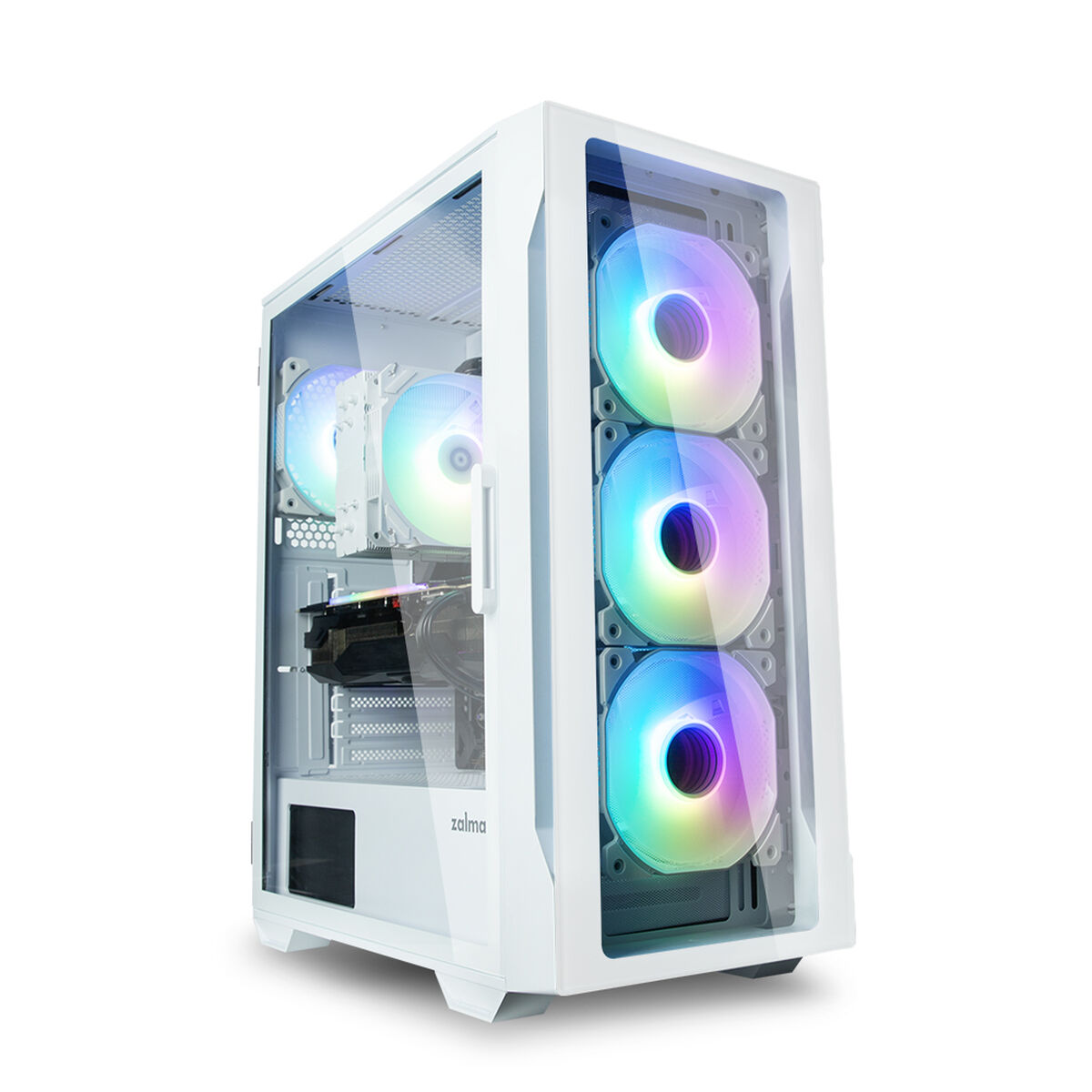 Afbeeldingen van ATX Semi-tower Box Zalman I3 NEO TG WHITE White