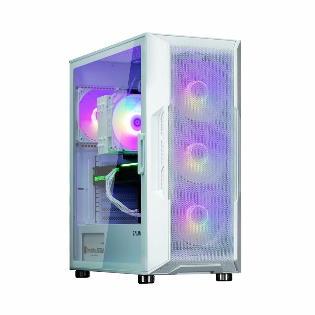 Afbeeldingen van ATX Semi-tower Box Zalman I3 NEO ARGB WHITE White
