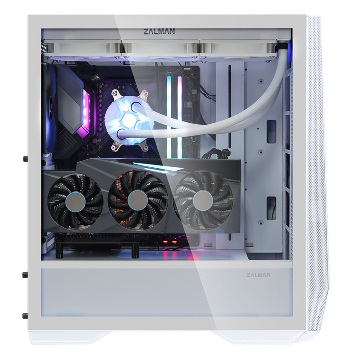 Picture of ATX Semi-tower Box Zalman Z9 Iceberg White