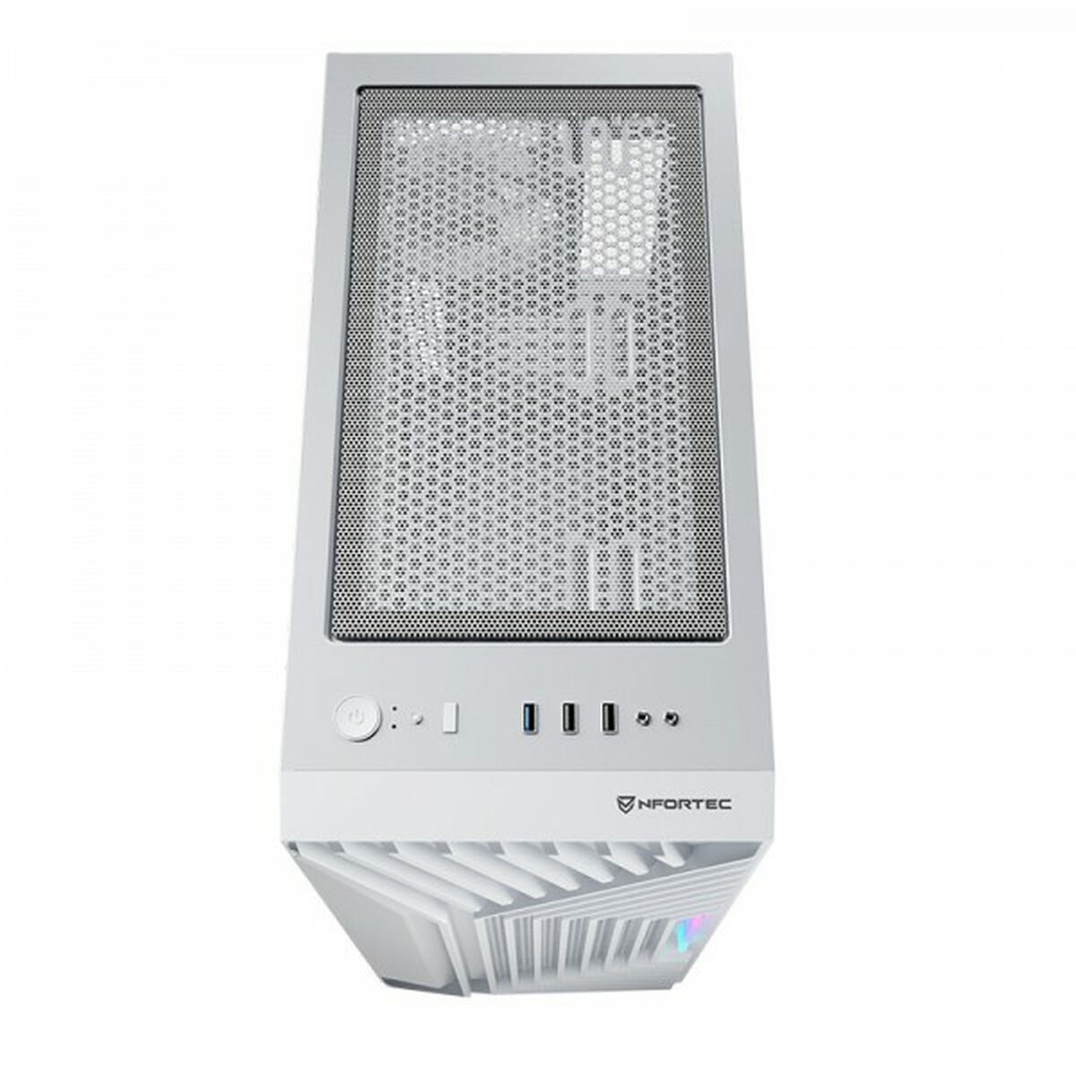 Afbeeldingen van ATX Semi-tower Box Nfortec NF-CS-NERVIA-W White