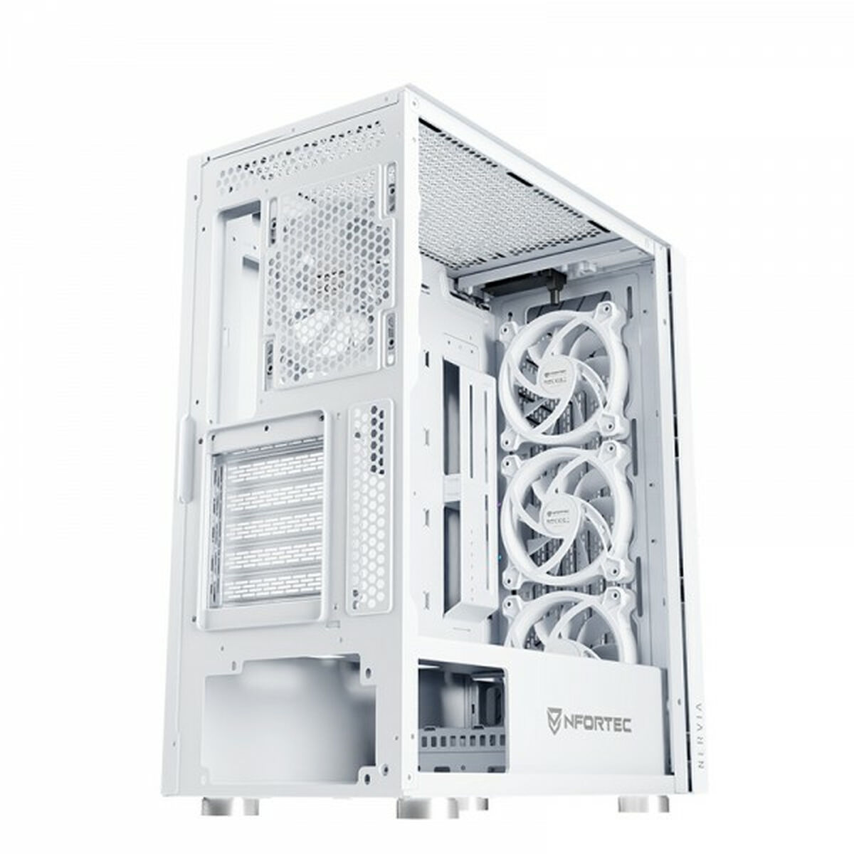 Afbeeldingen van ATX Semi-tower Box Nfortec NF-CS-NERVIA-W White