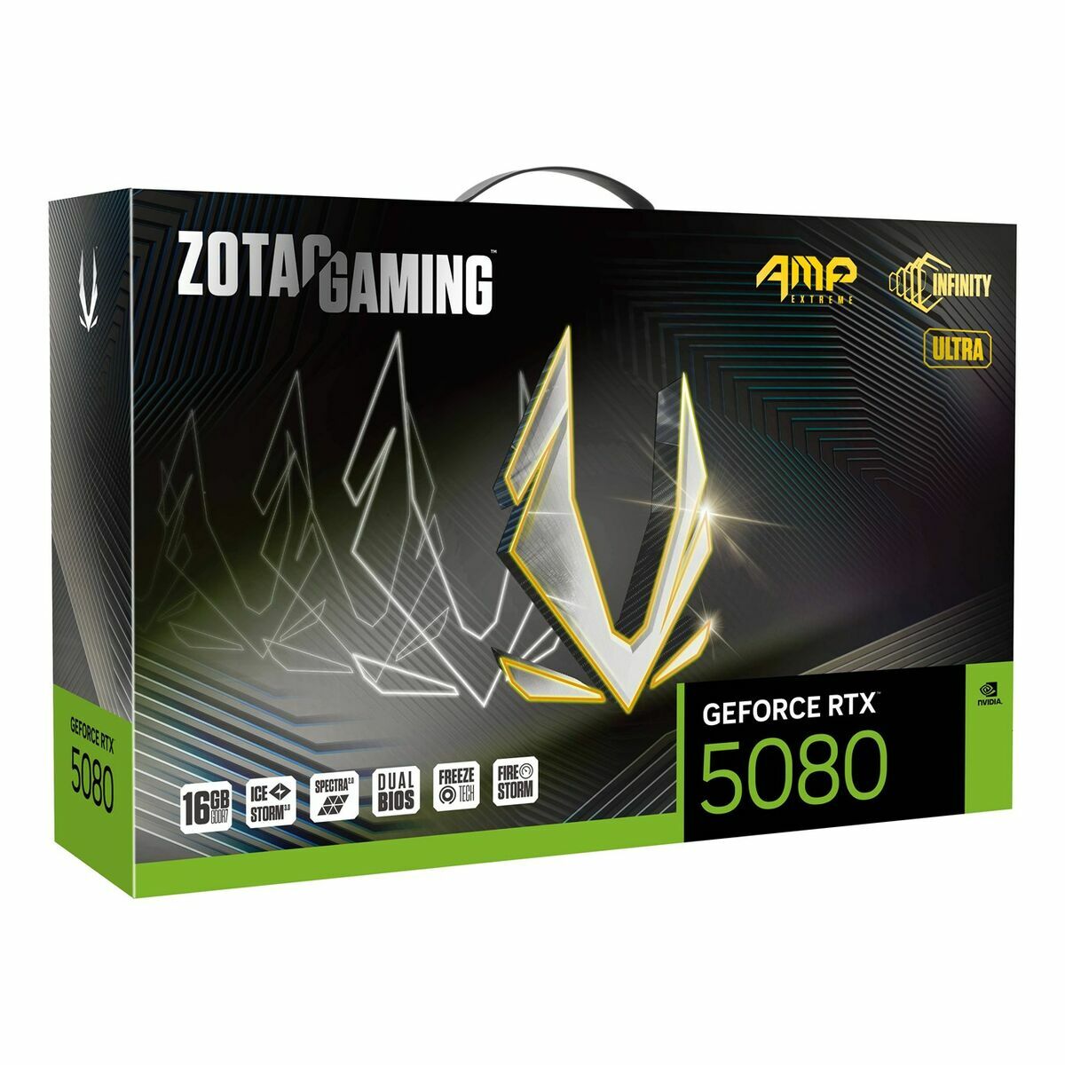 Picture of Graphics card Zotac ZT-B50800BU-10P GEFORCE RTX 5080 16 GB GDDR6X GDDR7