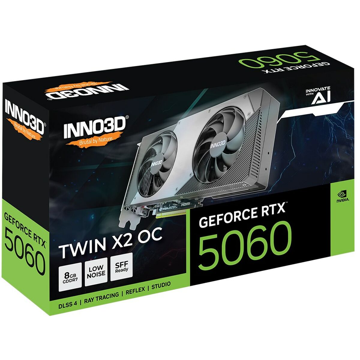 Κάρτα Γραφικών INNO3D N50602-08D7X-195070N GEFORCE RTX 5060 8 GB