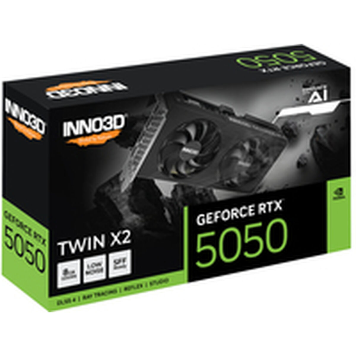 Afbeeldingen van Graphics card INNO3D N50502-08D6-174071N GEFORCE RTX 5050 8 GB GDDR6