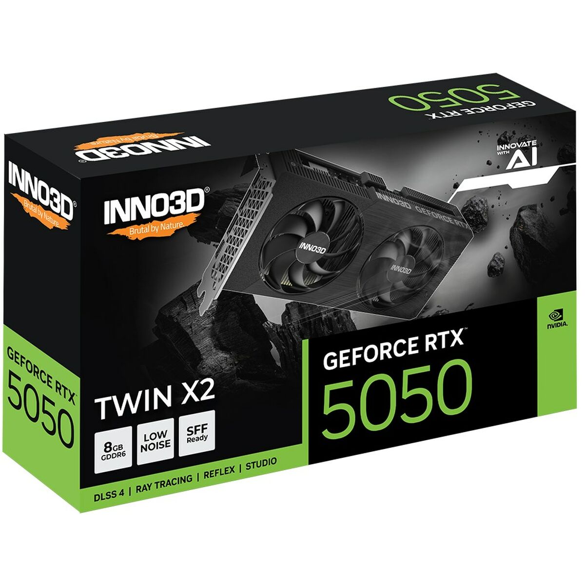 Afbeeldingen van Graphics card INNO3D N50502-08D6-174071N GEFORCE RTX 5050 8 GB GDDR6
