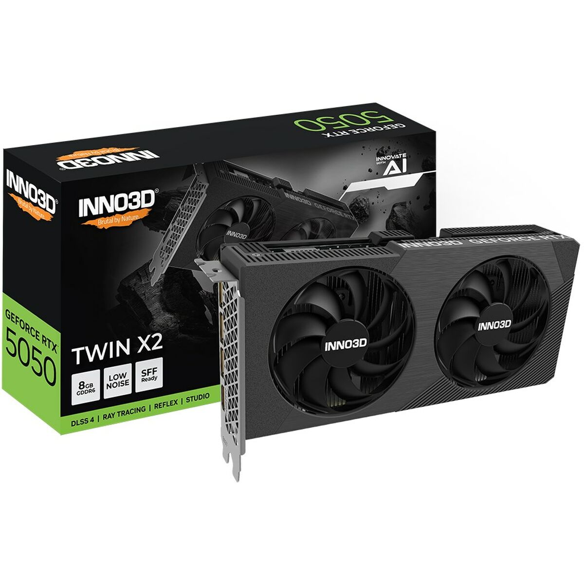 Afbeeldingen van Graphics card INNO3D N50502-08D6-174071N GEFORCE RTX 5050 8 GB GDDR6